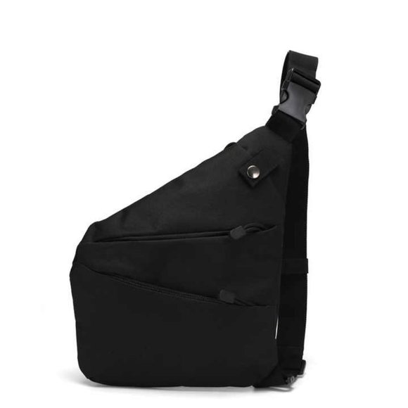 Sling Chest Bag Anti Theft Conceal Carry Bag Underarm Hidden for Travel Hiking - Picture 3 of 12